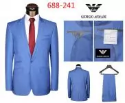 armani costume emporio hommes mode wetsonj pas cher bleu n